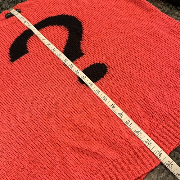Karen Brooks question mark vintage rare sweater XL - Picture 10 of 10